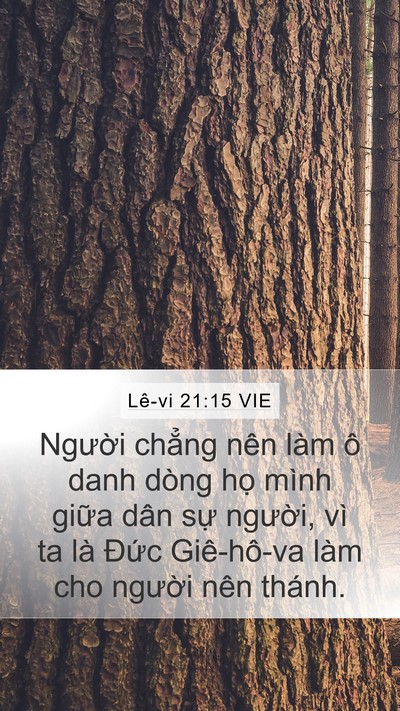 Lê-vi 21:15 VIE Bible Verse Image