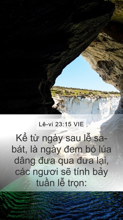 Lê-vi 23:15 VIE Bible Verse Image