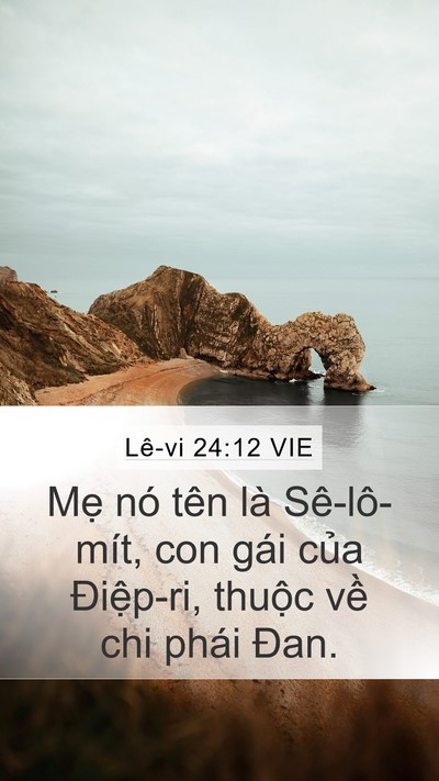 Lê-vi 24:12 VIE Bible Verse Image