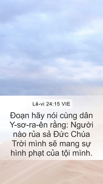 Lê-vi 24:15 VIE Bible Verse Image