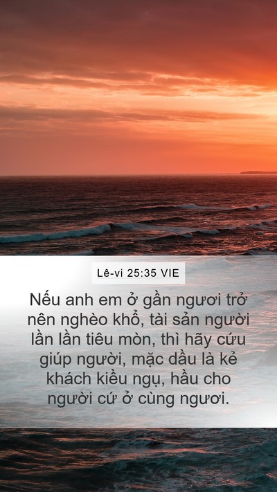 Lê-vi 25:35 VIE Bible Verse Image