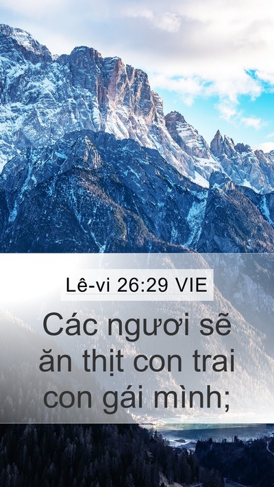 Lê-vi 26:29 VIE Bible Verse Image