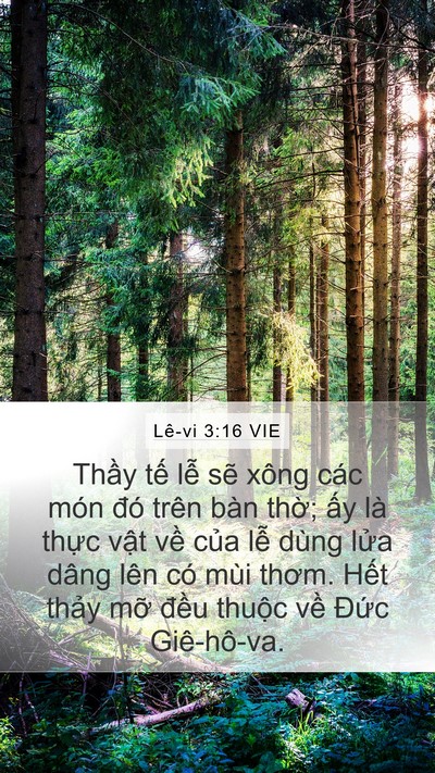 Lê-vi 3:16 VIE Bible Verse Image