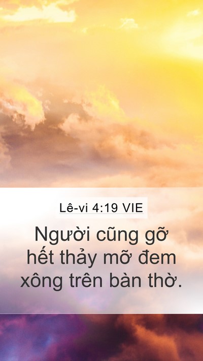 Lê-vi 4:19 VIE Bible Verse Image