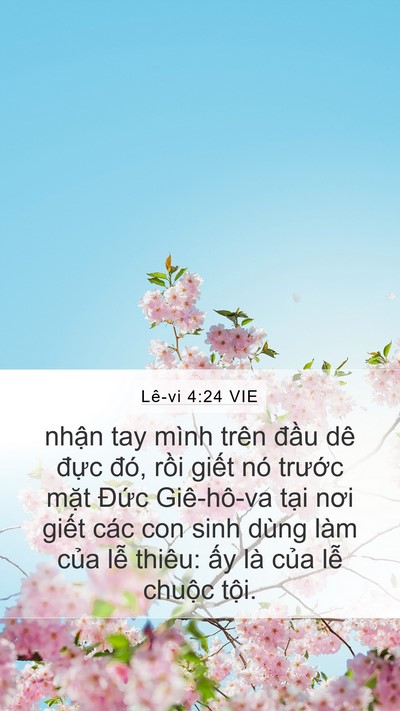 Lê-vi 4:24 VIE Bible Verse Image