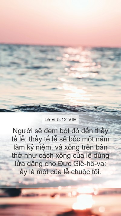 Lê-vi 5:12 VIE Bible Verse Image