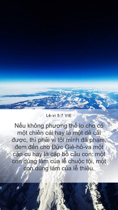 Lê-vi 5:7 VIE Bible Verse Image