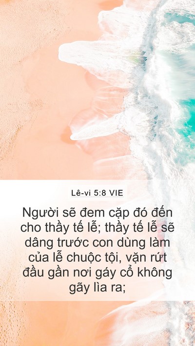 Lê-vi 5:8 VIE Bible Verse Image