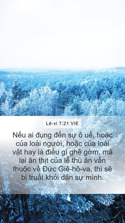 Lê-vi 7:21 VIE Bible Verse Image