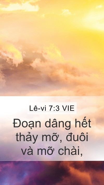 Lê-vi 7:3 VIE Bible Verse Image