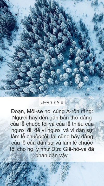 Lê-vi 9:7 VIE Bible Verse Image