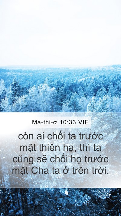 Ma-thi-ơ 10:33 VIE Bible Verse Image