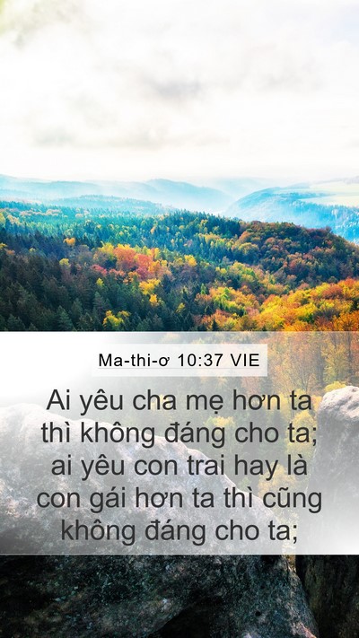 Ma-thi-ơ 10:37 VIE Bible Verse Image