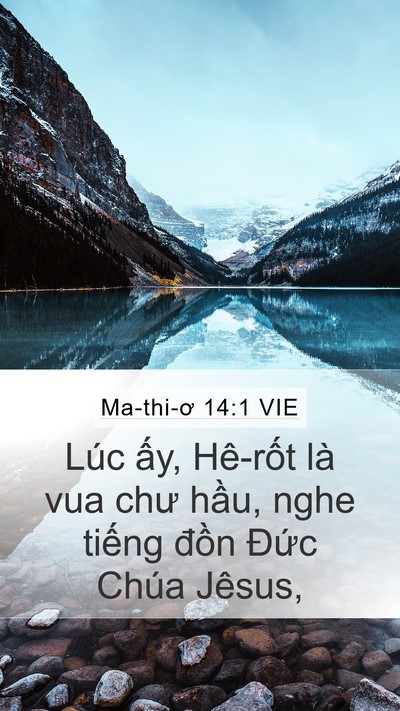 Ma-thi-ơ 14:1 VIE Bible Verse Image