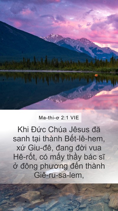 Ma-thi-ơ 2:1 VIE Bible Verse Image