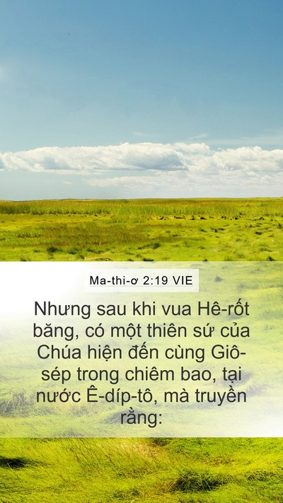 Ma-thi-ơ 2:19 VIE Bible Verse Image