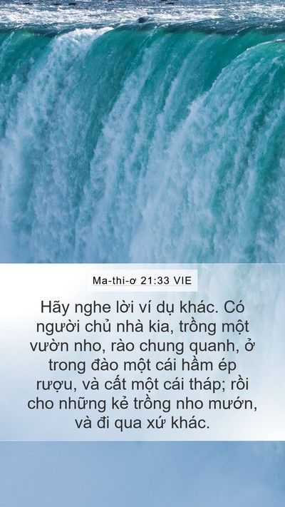 Ma-thi-ơ 21:33 VIE Bible Verse Image