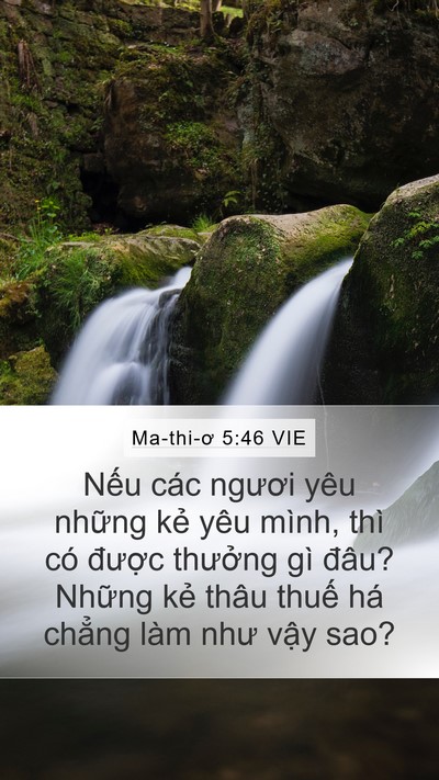 Ma-thi-ơ 5:46 VIE Bible Verse Image