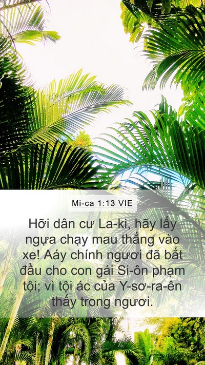Mi-ca 1:13 VIE Bible Verse Image