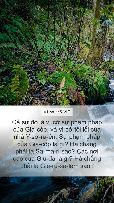 Mi-ca 1:5 VIE Bible Verse Image