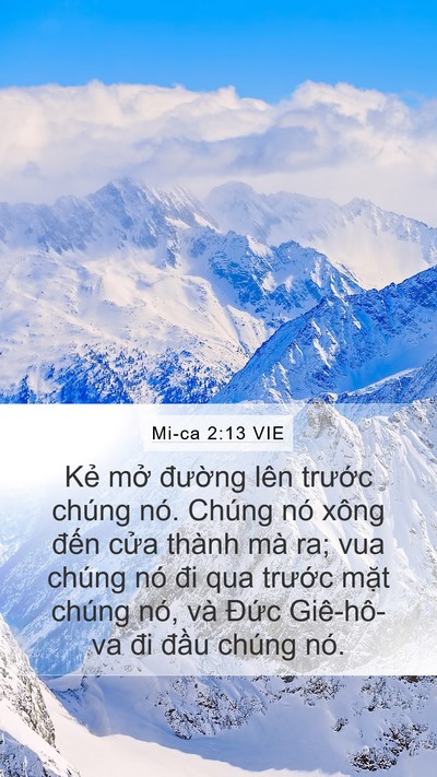 Mi-ca 2:13 VIE Bible Verse Image