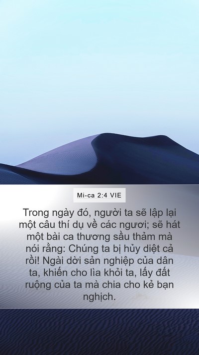 Mi-ca 2:4 VIE Bible Verse Image