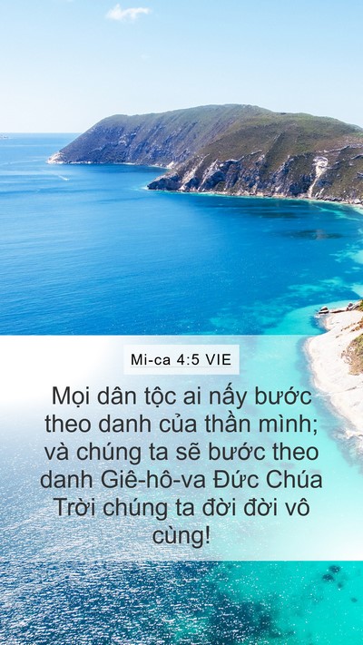 Mi-ca 4:5 VIE Bible Verse Image