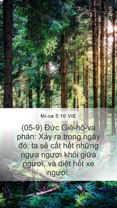 Mi-ca 5:10 VIE Bible Verse Image