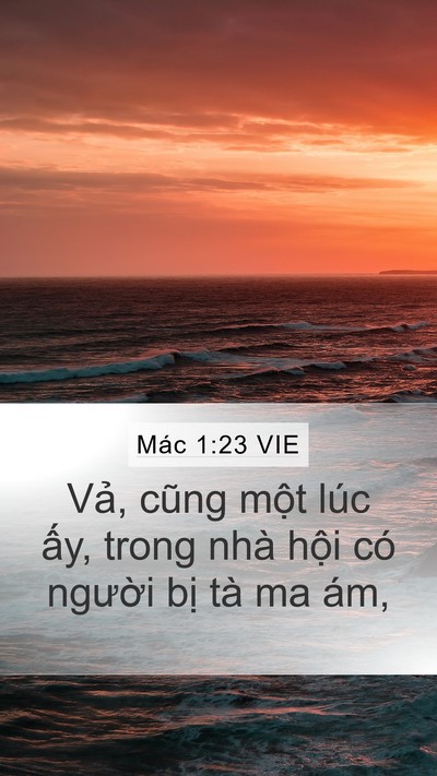 Mác 1:23 VIE Bible Verse Image