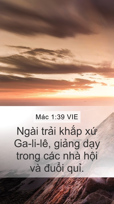 Mác 1:39 VIE Bible Verse Image