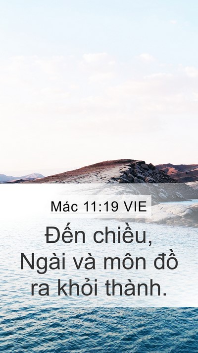 Mác 11:19 VIE Bible Verse Image