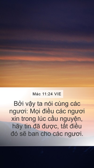 Mác 11:24 VIE Bible Verse Image