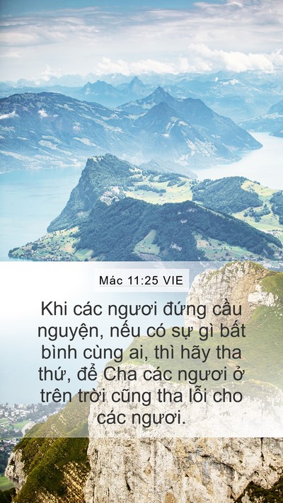 Mác 11:25 VIE Bible Verse Image