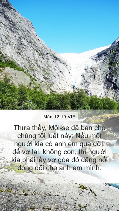 Mác 12:19 VIE Bible Verse Image