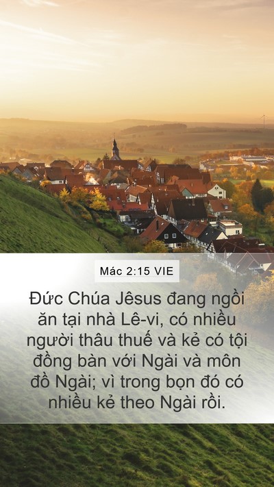 Mác 2:15 VIE Bible Verse Image
