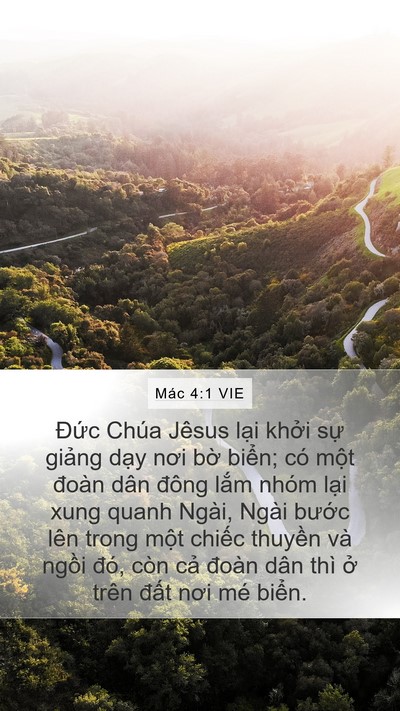 Mác 4:1 VIE Bible Verse Image