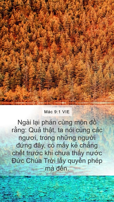 Mác 9:1 VIE Bible Verse Image
