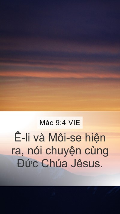 Mác 9:4 VIE Bible Verse Image