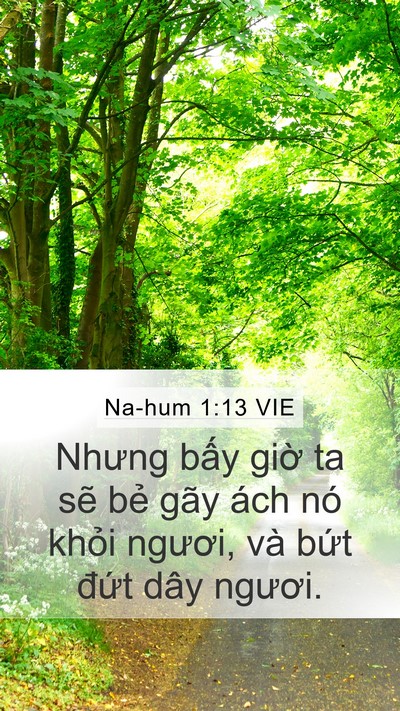 Na-hum 1:13 VIE Bible Verse Image