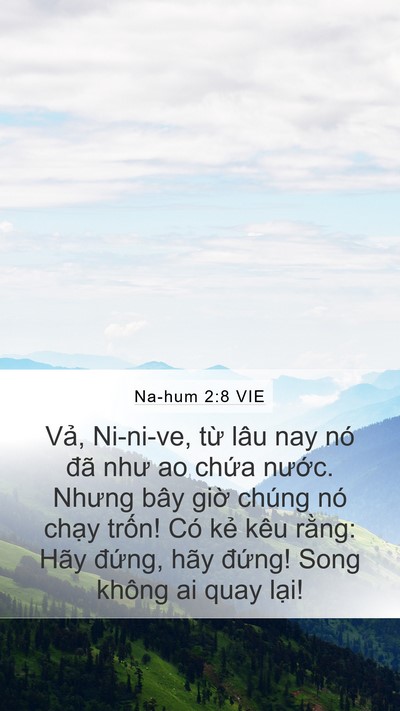 Na-hum 2:8 VIE Bible Verse Image