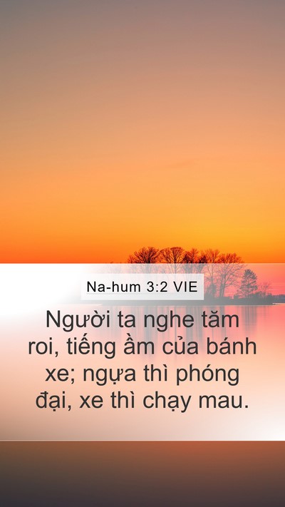 Na-hum 3:2 VIE Bible Verse Image