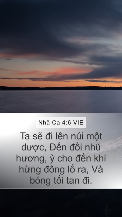 Nhã Ca 4:6 VIE Bible Verse Image