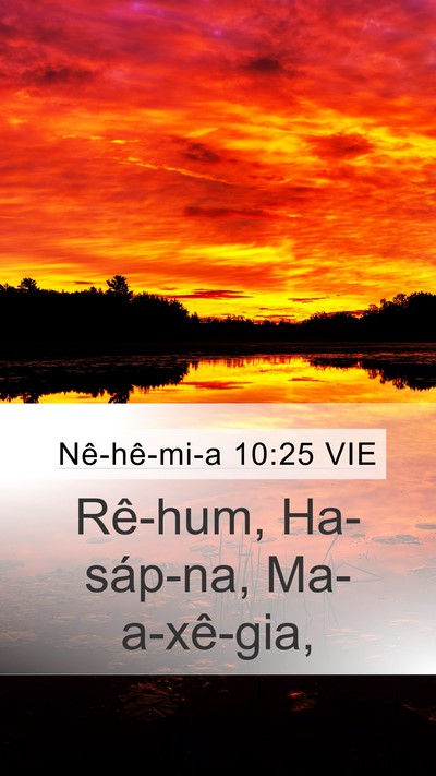 Nê-hê-mi-a 10:25 VIE Bible Verse Image