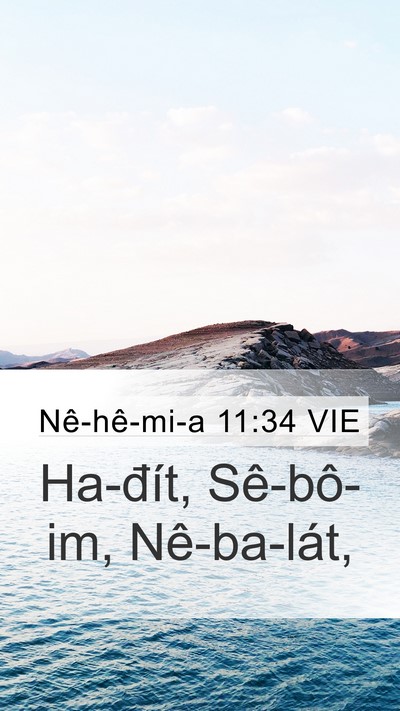 Nê-hê-mi-a 11:34 VIE Bible Verse Image