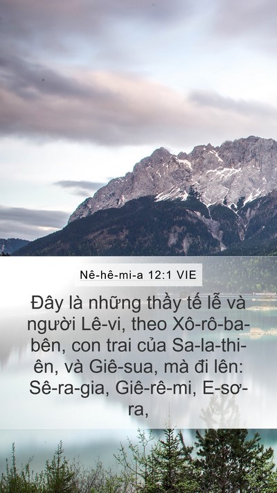 Nê-hê-mi-a 12:1 VIE Bible Verse Image