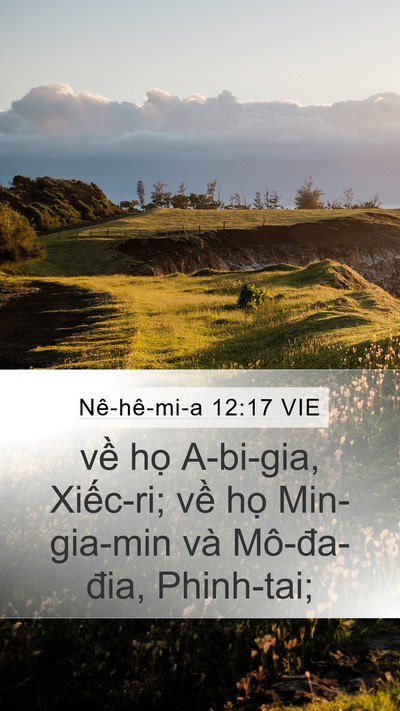 Nê-hê-mi-a 12:17 VIE Bible Verse Image