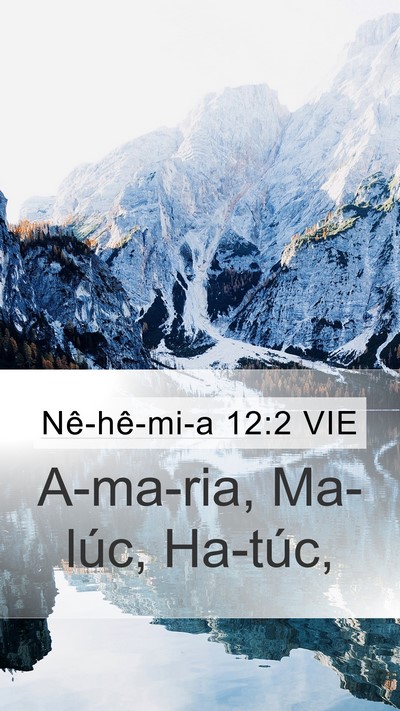 Nê-hê-mi-a 12:2 VIE Bible Verse Image