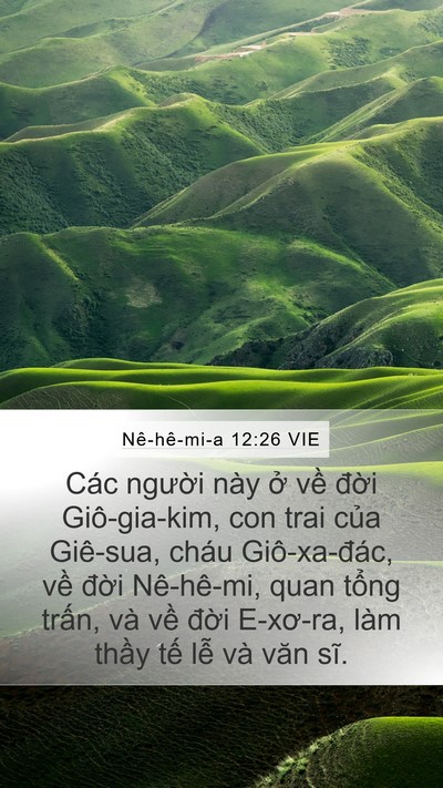 Nê-hê-mi-a 12:26 VIE Bible Verse Image