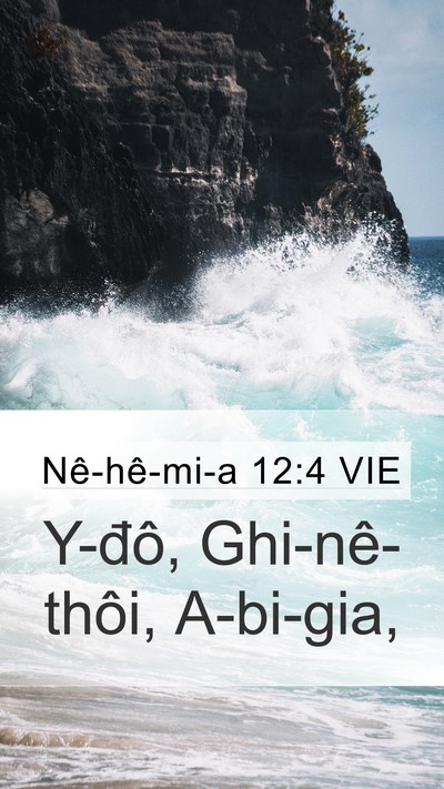 Nê-hê-mi-a 12:4 VIE Bible Verse Image
