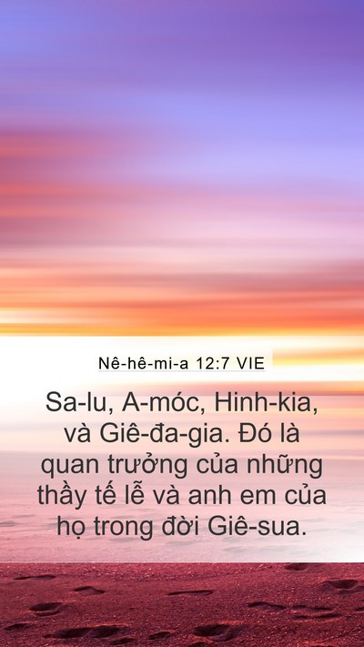 Nê-hê-mi-a 12:7 VIE Bible Verse Image